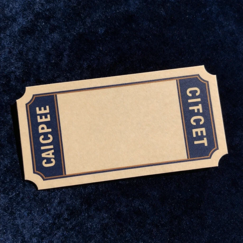 Stalls Reserve Performance Ticket
